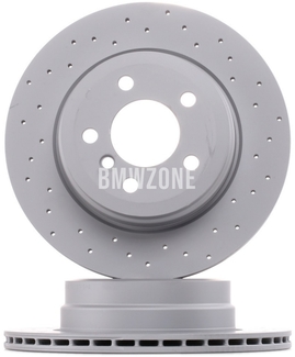 Zadný brzdový kotúč (320x20mm) dierovaný