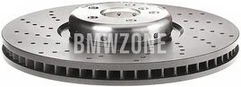 Predný ľavý brzdový kotúč (395x36mm) M-Performance dierovaný