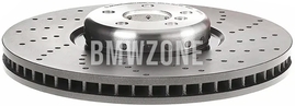 Predný pravý brzdový kotúč (395x36mm) M-Performance dierovaný