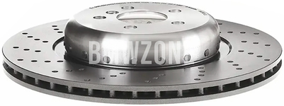 Zadný ľavý brzdový kotúč (370x24mm) M-Performance dierovaný