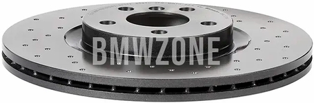 Predný brzdový kotúč (330x24mm) dierovaný