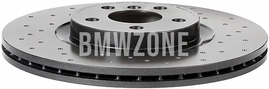 Predný brzdový kotúč (330x24mm) dierovaný