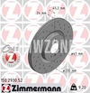 Predný brzdový kotúč (330x24mm) dierovaný