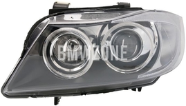 Svetlomet bi-xenón ľavý E90/E91 D1S+H7 bez natáčania
