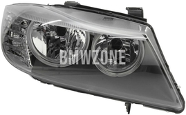 Svetlomet halogén pravý E90 LCI/E91 LCI H7+H7 s motorčekom