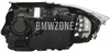 Svetlomet bi-xenón pravý E90 LCI/E91 LCI D1S+H8 bez natáčania