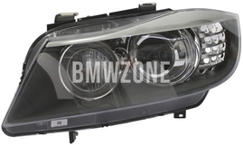 Svetlomet bi-xenón ľavý E90 LCI/E91 LCI D1S+H3+H8 natáčací