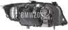 Svetlomet bi-xenón ľavý E90 LCI/E91 LCI D1S+H3+H8 natáčací