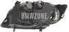 Svetlomet bi-xenón pravý E90 LCI/E91 LCI D1S+H3+H8 natáčací