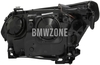 Svetlomet halogén pravý E60/E61 H7+H7 s motorčekom