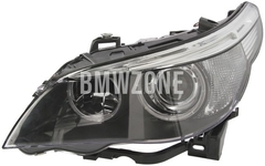 Svetlomet bi-xenón ľavý E60/E60 M5/E61 D1S+H7 bez natáčania