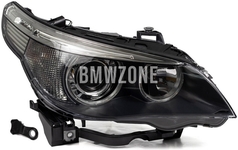 Svetlomet bi-xenón pravý E60/E60 M5/E61 D1S+H7 natáčací