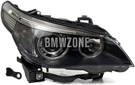 Svetlomet bi-xenón pravý E60/E60 M5/E61 D1S+H7 natáčací