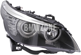 Svetlomet halogén pravý E60 LCI/E61 LCI/E61 LCI M5 H7+H7 s motorčekom