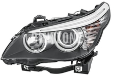 Svetlomet halogén ľavý E60 LCI/E61 LCI/E61 LCI M5 H7+H7 s motorčekom