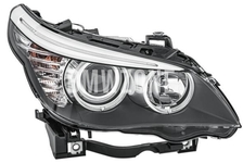 Svetlomet halogén pravý E60 LCI/E61 LCI/E61 LCI M5 H7+H7 s motorčekom