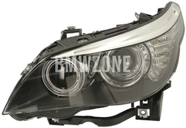 Svetlomet bi-xenón ľavý E60 LCI/E60 M5 LCI/E61 LCI/E61 M5 LCI D1S+H8 bez natáčania