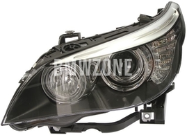 Svetlomet bi-xenón ľavý E60 LCI/E60 M5 LCI/E61 LCI/E61 M5 LCI D1S+H3+H8 natáčací