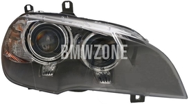 Svetlomet bi-xenón pravý X5 E70 LCI D1S+H8 natáčací