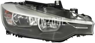 Svetlomet halogén pravý F30/F31 H7+H7 s motorčekom