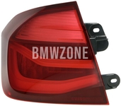 Zadné svetlo ľavé, vonkajšie F30 LCI/F80 M3 LCI (BLACK LINE)