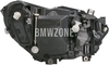 Svetlomet LED ľavý F20 LCI/F21 LCI adaptívny (BLACK LINE)