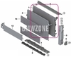 Chladič motora (zadný) 1' F2x, 2' F2x, 3' F3x, 4' F3x 40i B58 // EU6 RDE, EU6 RDE II