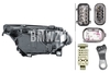 Svetlomet bi-xenón ľavý E60/E60 M5/E61 D2S+H7 natáčací