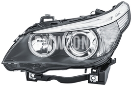 Svetlomet bi-xenón ľavý E60/E60 M5/E61 D2S+H7 natáčací