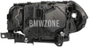 Svetlomet halogén pravý X3 E83 LCI H7+H7 s motorčekom // biela smerovka