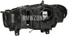 Svetlomet bi-xenón pravý X5 F15, X6 F16, X5 M F85, X6 M F86 D1S natáčací
