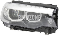 Svetlomet LED pravý G30, G31 adaptívny