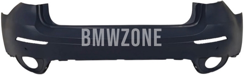 Zadný horný nárazník X6 E71/X6 E71 LCI s otvormi pre parkovacie senzory