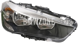 Svetlomet halogén pravý X1 F48/X1 F48 LCI H7+H7 s motorčekom